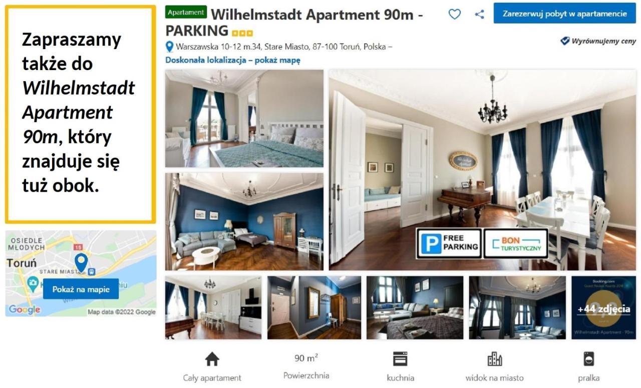 Wilhelmstadt Apartment 60M - Parking Torun Luaran gambar